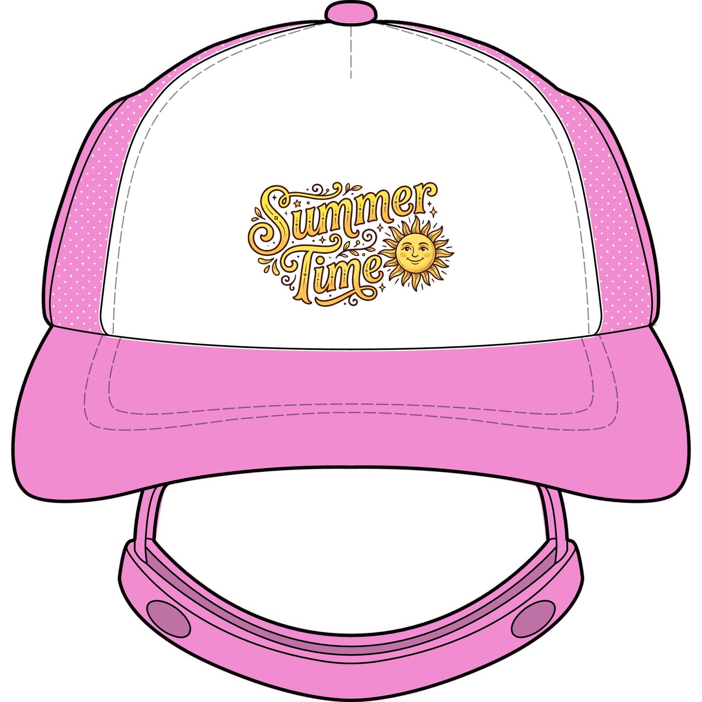 Aidan Selene Matching "Summertime" Dog Hat