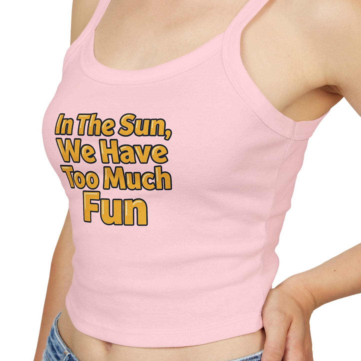 Aidan Selene "In The Sun, We Have Too Much Fun" Tank Top