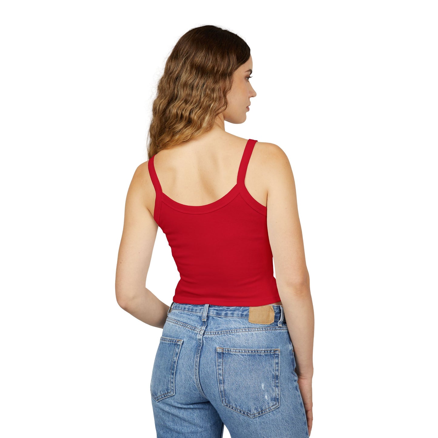 Paw Print Tattoo Tank Top — "This Is Your Sign to Get Paw Print Tattoos" Women's Spaghetti Strap Crop