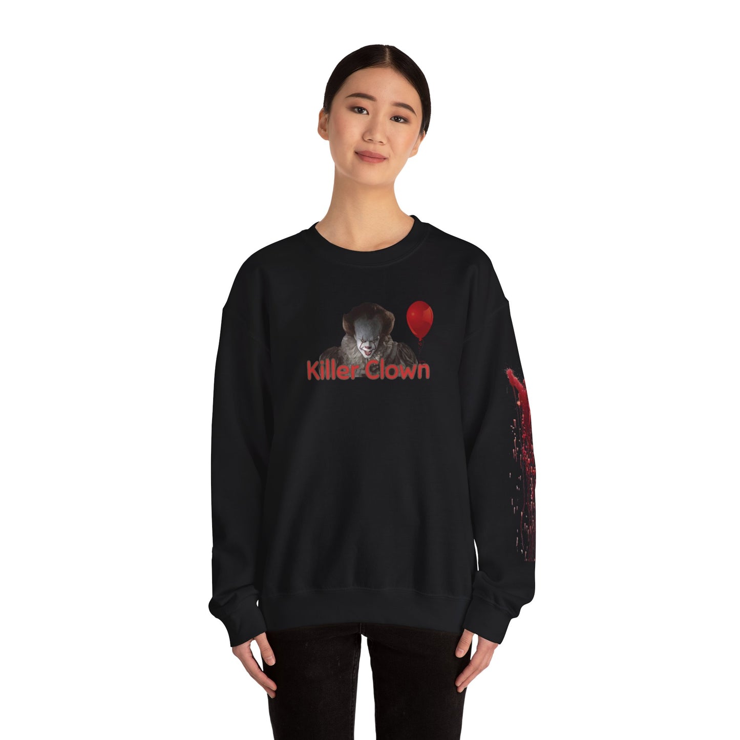it Clown Halloween Crewneck
