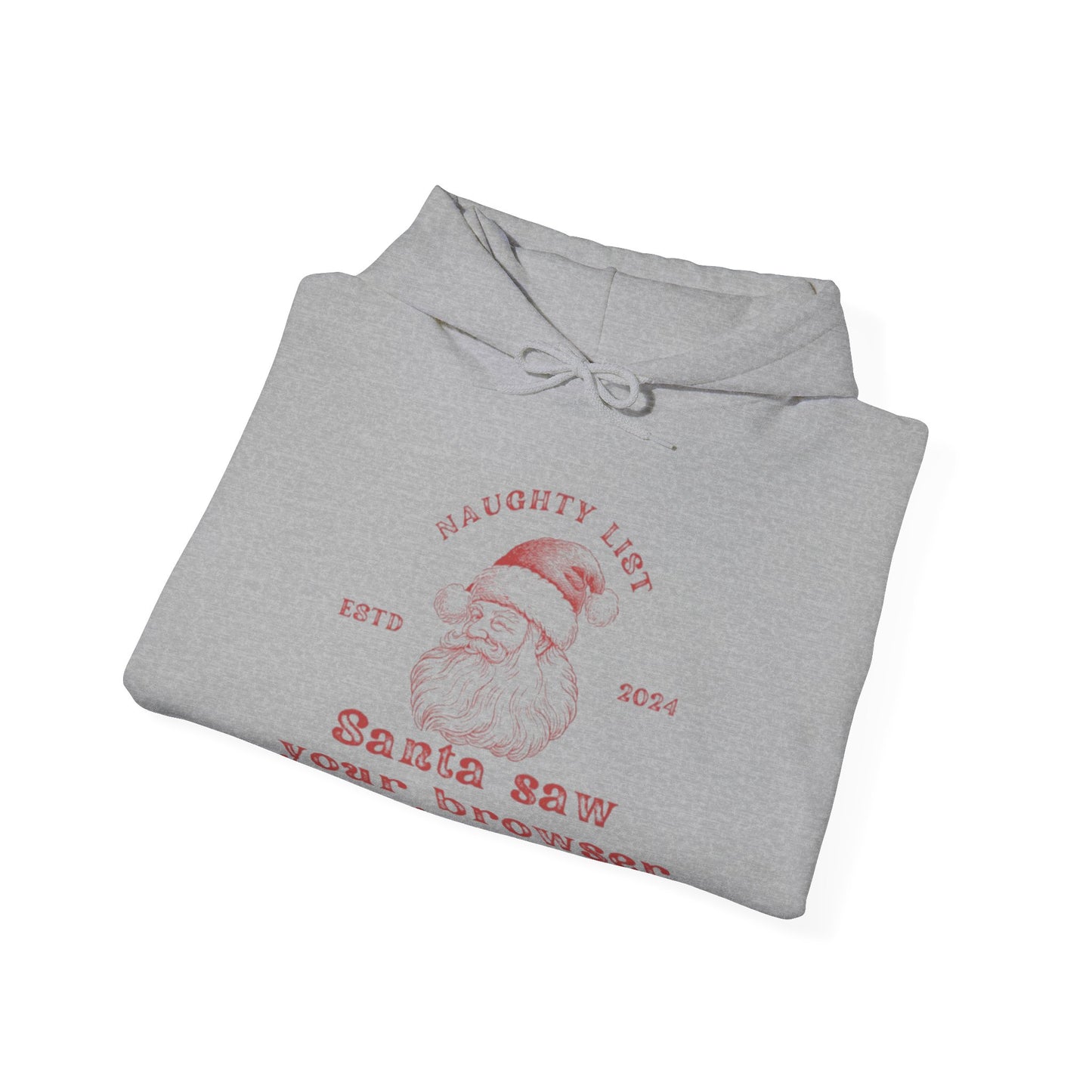 Naughty List Women's Christmas Hooded Sweatshirt