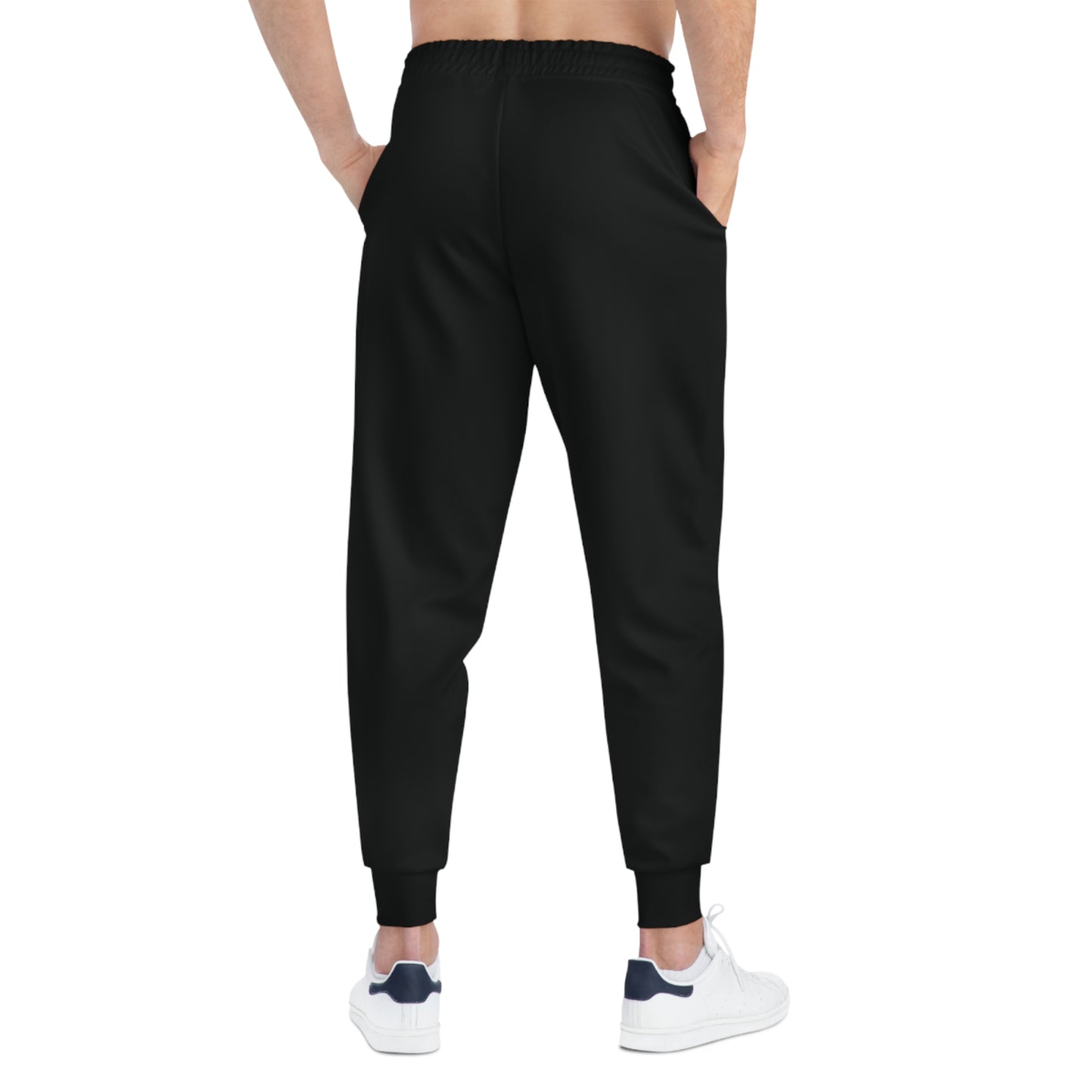 Love Paw Print Athletic Joggers - Cute Dog Lover Sweatpants, Cozy Animal Print Lounge Pants, Workout Leggings, Comfy Yoga Bottoms, Casual