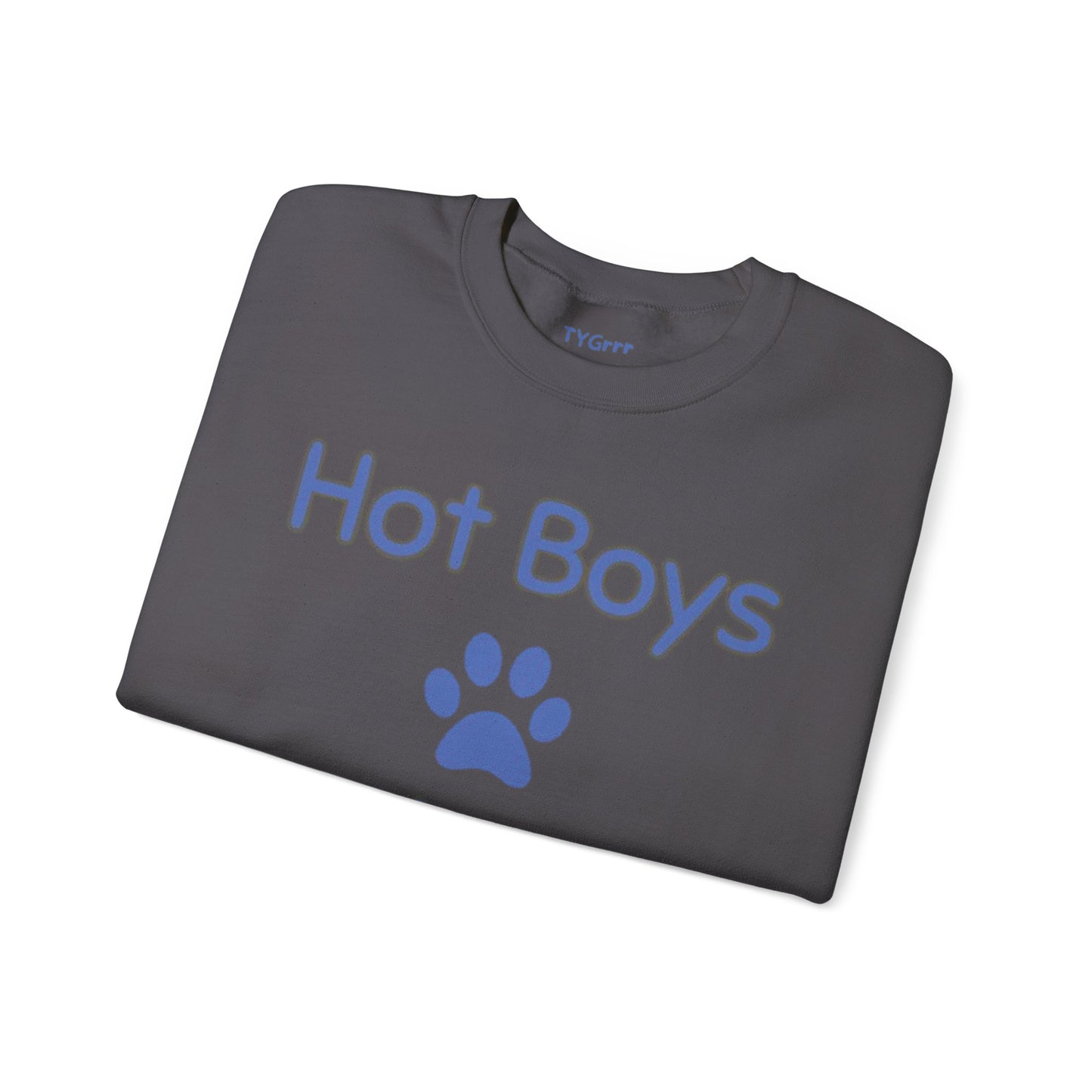 Hot Boys Adopt Crewneck Sweatshirt