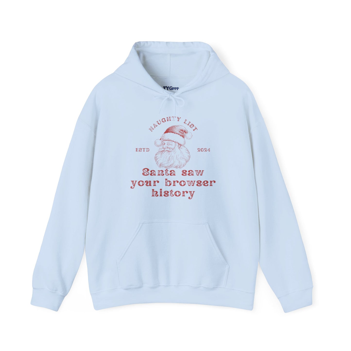 Naughty List Women's Christmas Hooded Sweatshirt