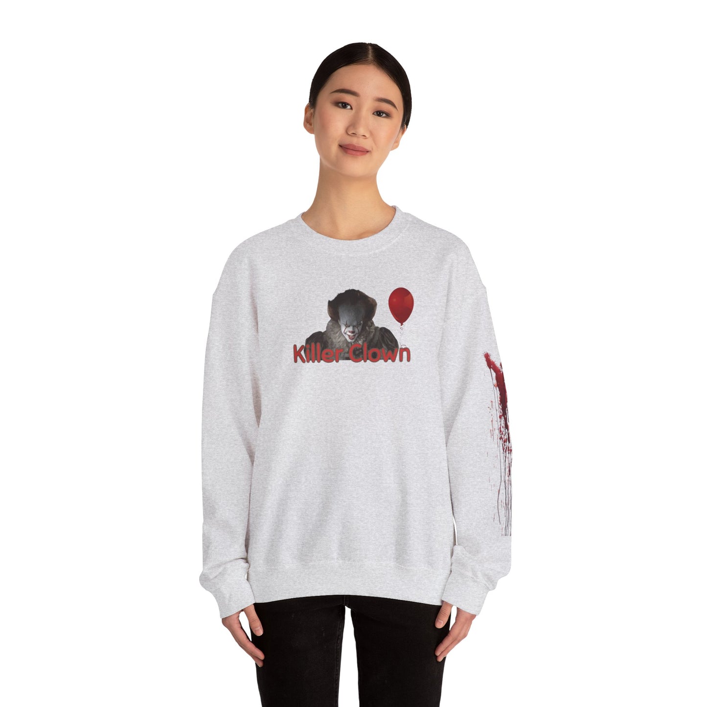 it Clown Halloween Crewneck