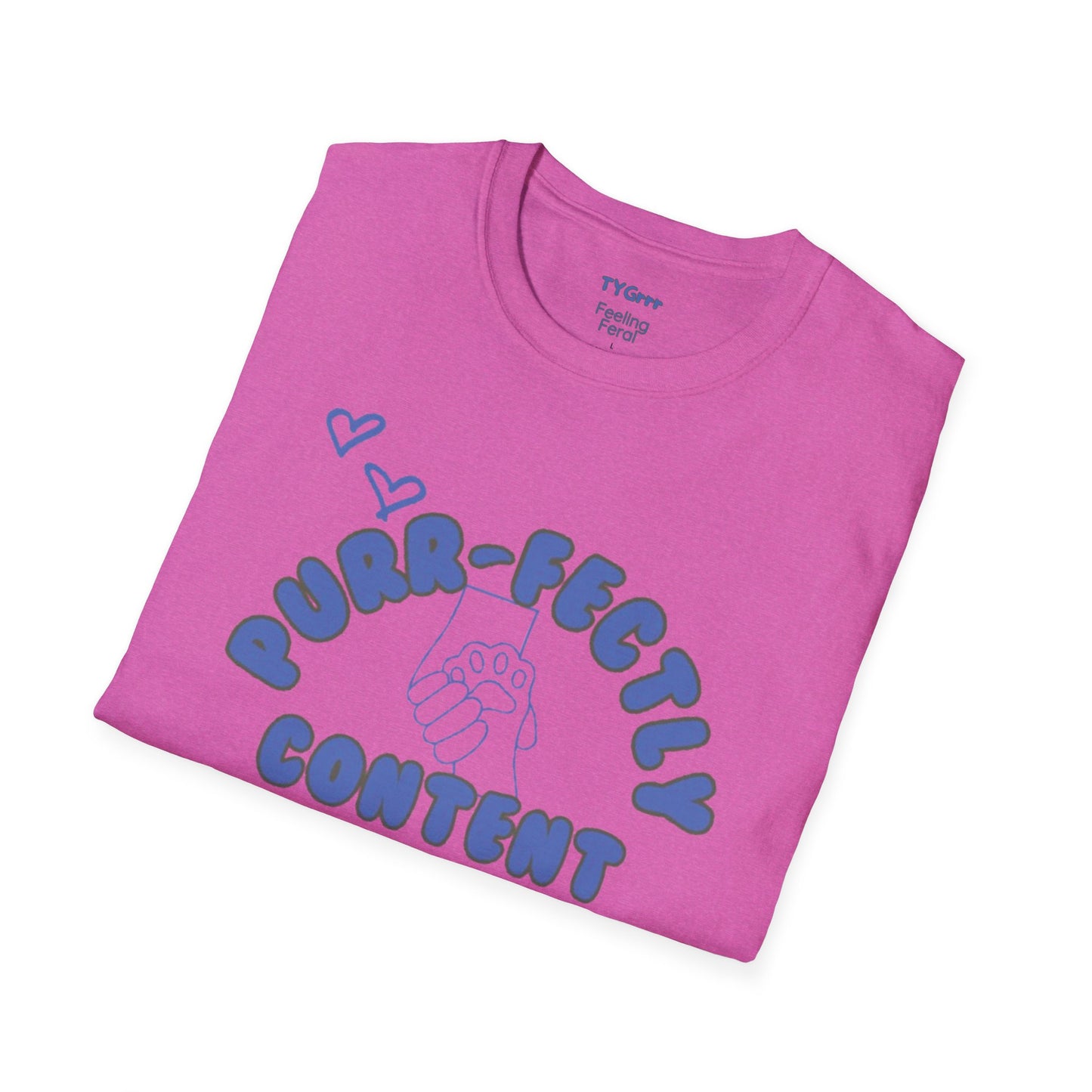Purr-fectly Content Women's T-Shirt