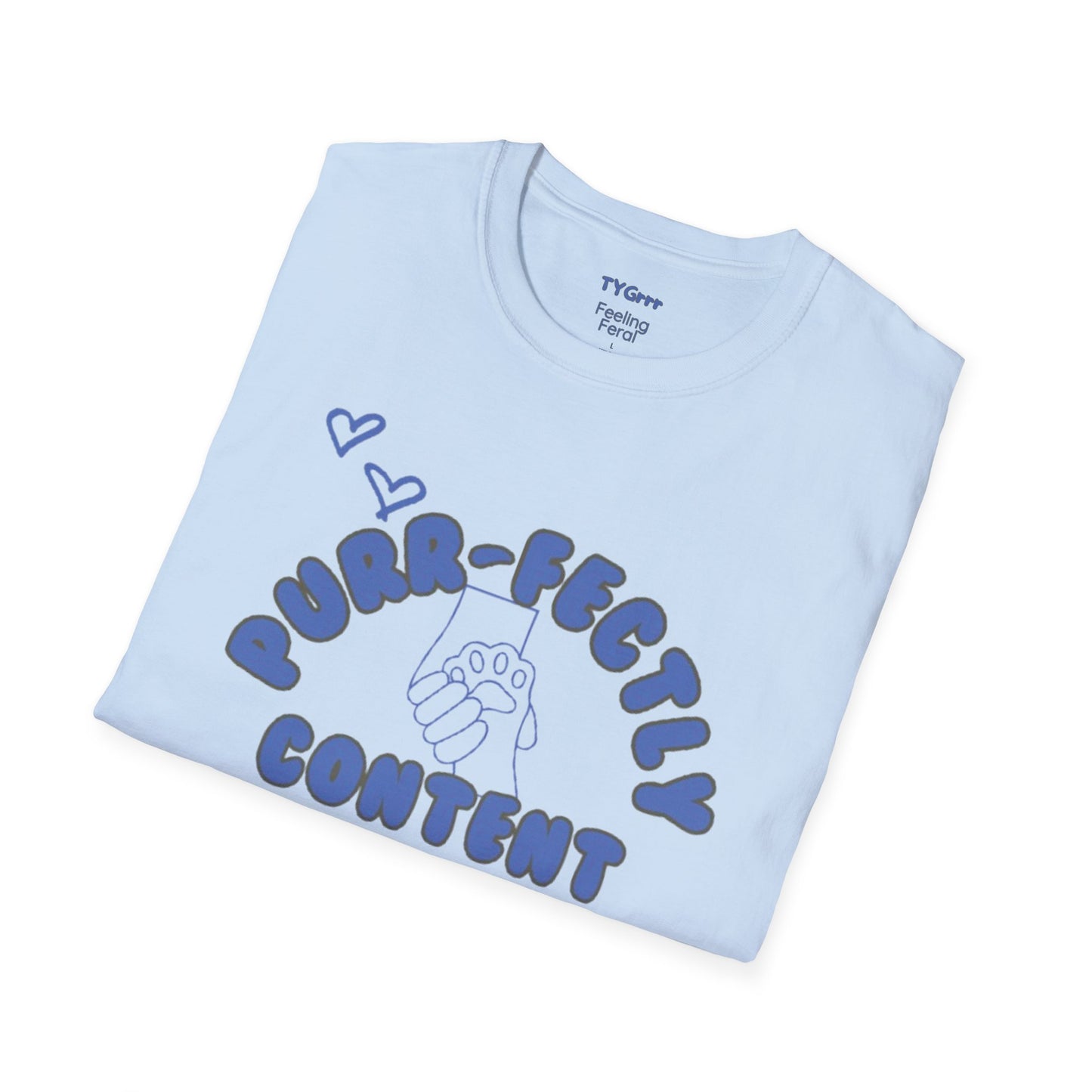 Purr-fectly Content Women's T-Shirt