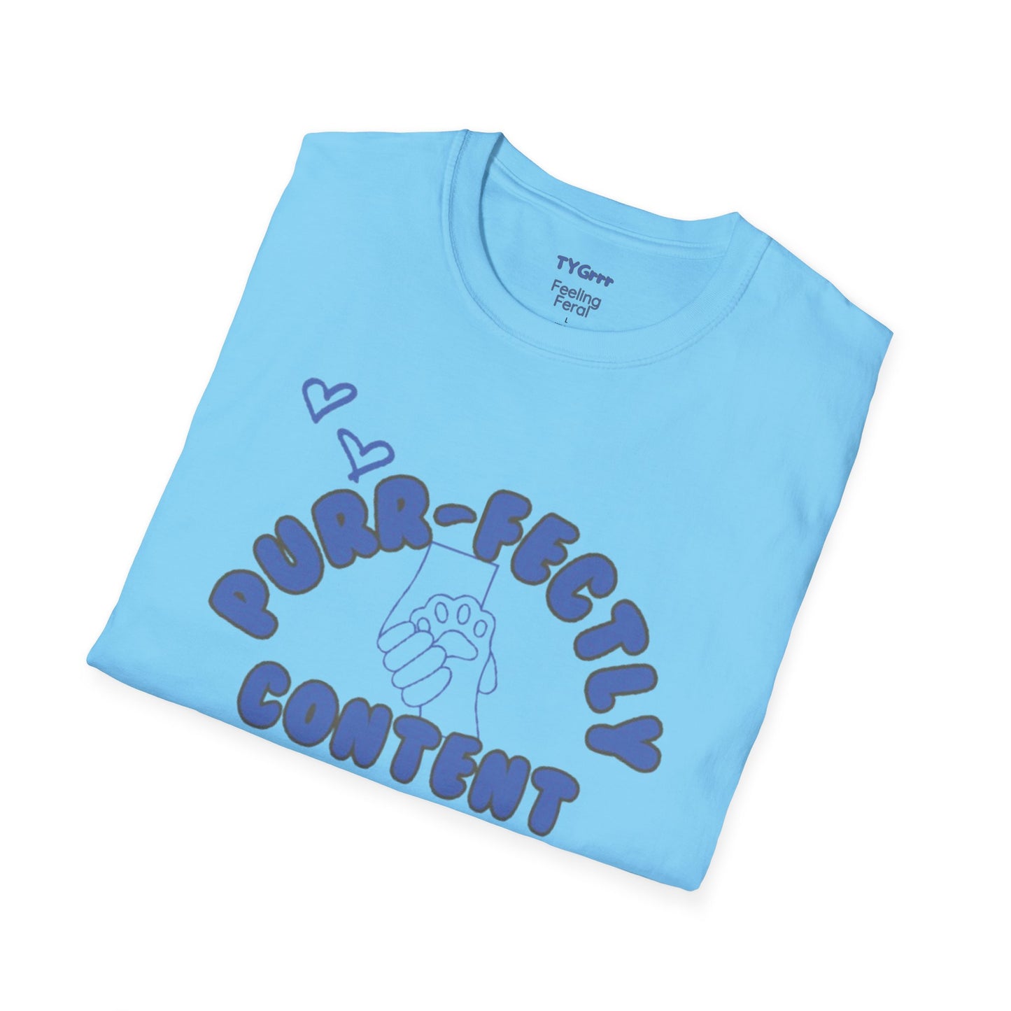 Purr-fectly Content Women's T-Shirt
