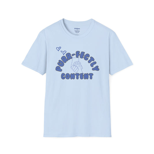 Purr-fectly Content Women's T-Shirt