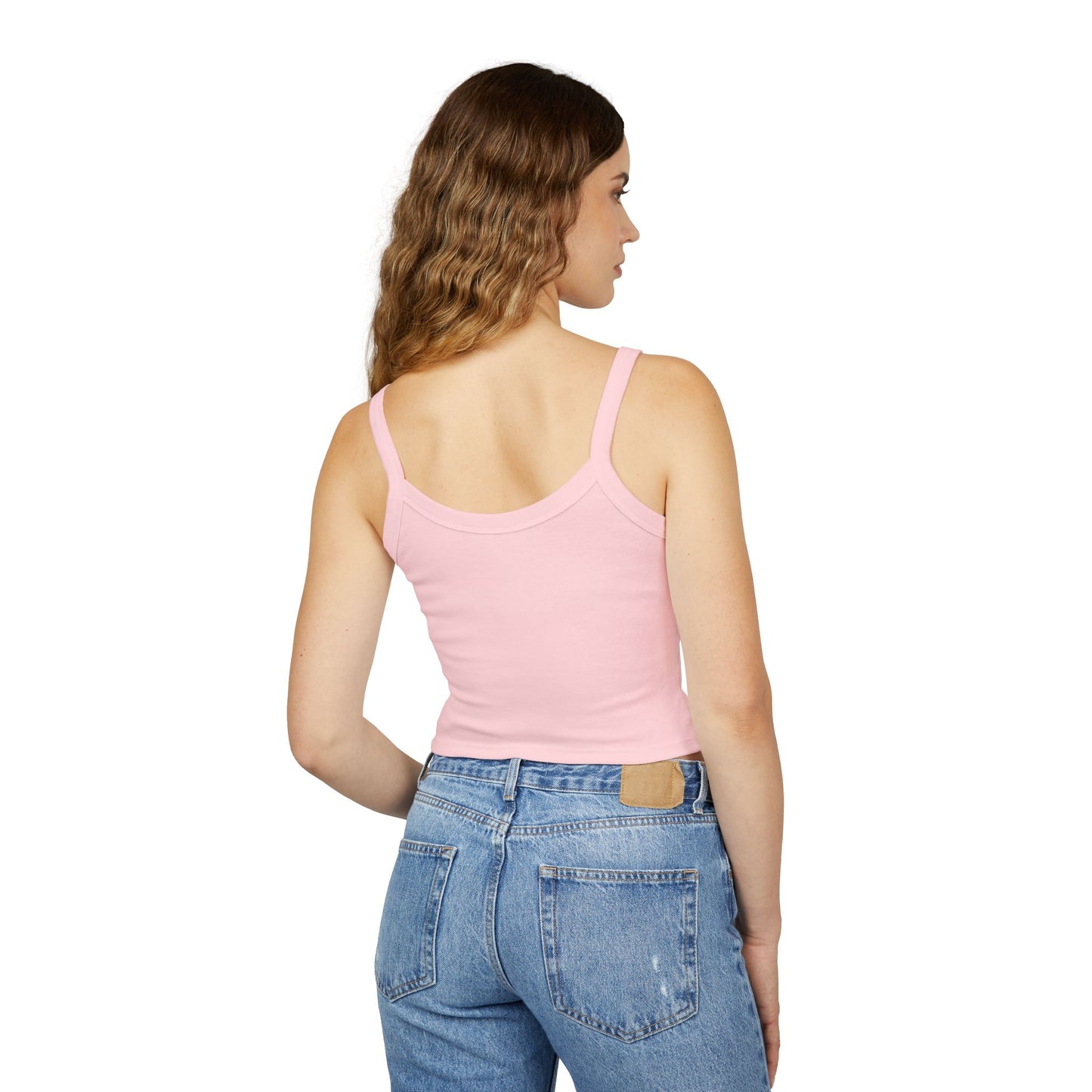 Paw Print Tattoo Tank Top — "This Is Your Sign to Get Paw Print Tattoos" Women's Spaghetti Strap Crop
