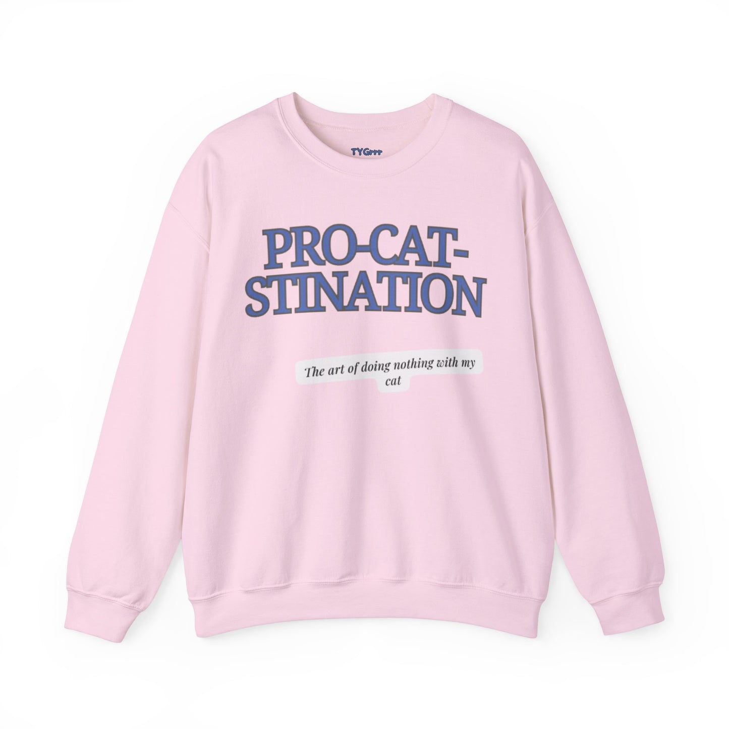 Pro-Cat-Stination Women's Crewneck Sweatshirt
