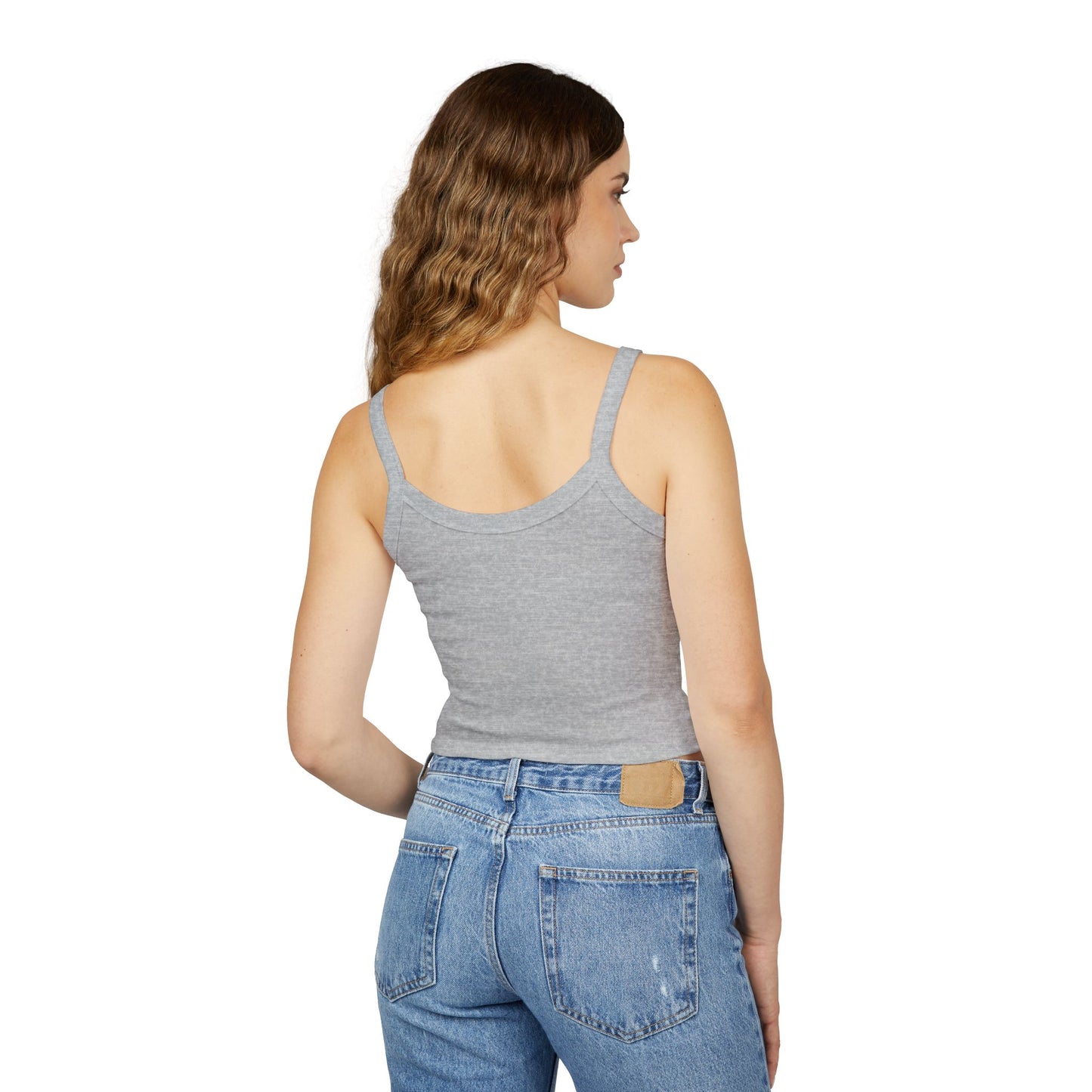 Paw Print Tattoo Tank Top — "This Is Your Sign to Get Paw Print Tattoos" Women's Spaghetti Strap Crop