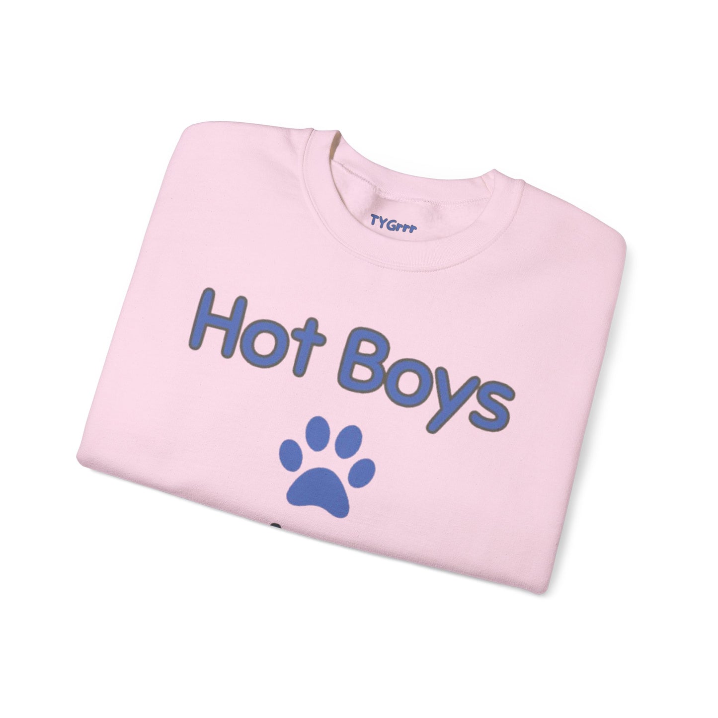 Hot Boys Adopt Crewneck Sweatshirt