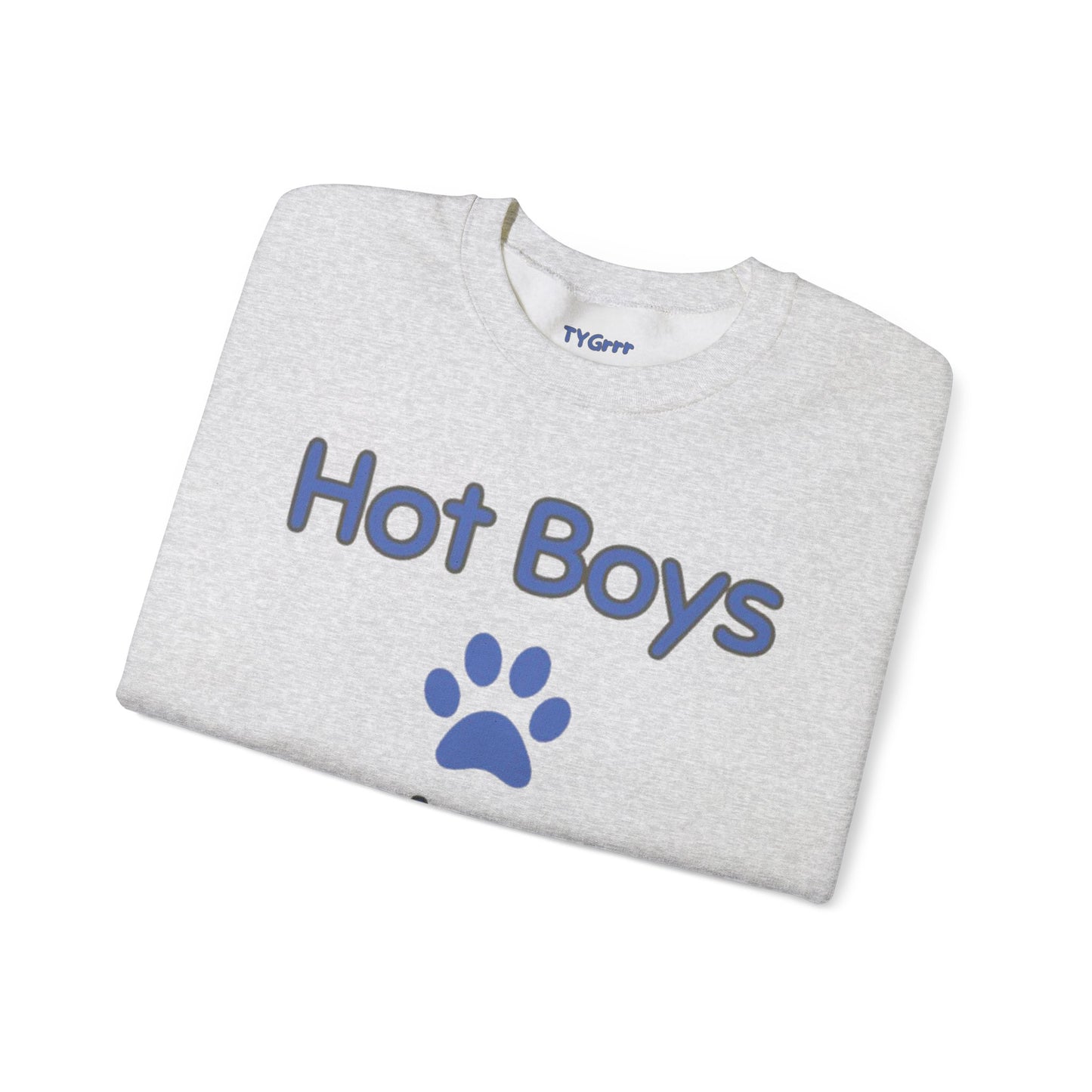 Hot Boys Adopt Crewneck Sweatshirt