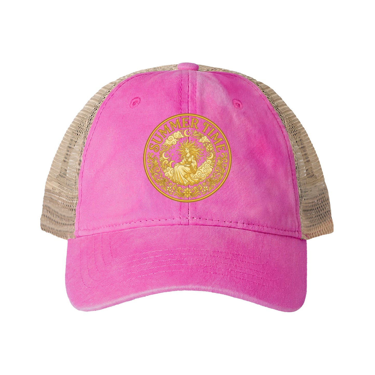 Aidan Selene Summertime Women's Washed Mesh-Back Cap