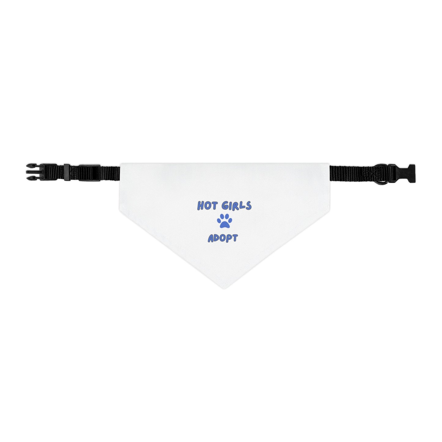 Hot Girls Adopt Pet Bandana Collar
