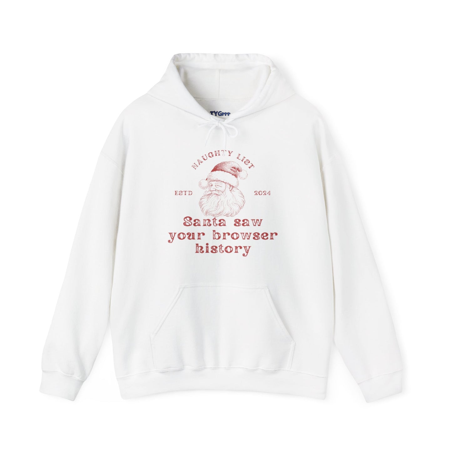 Naughty List Women's Christmas Hooded Sweatshirt