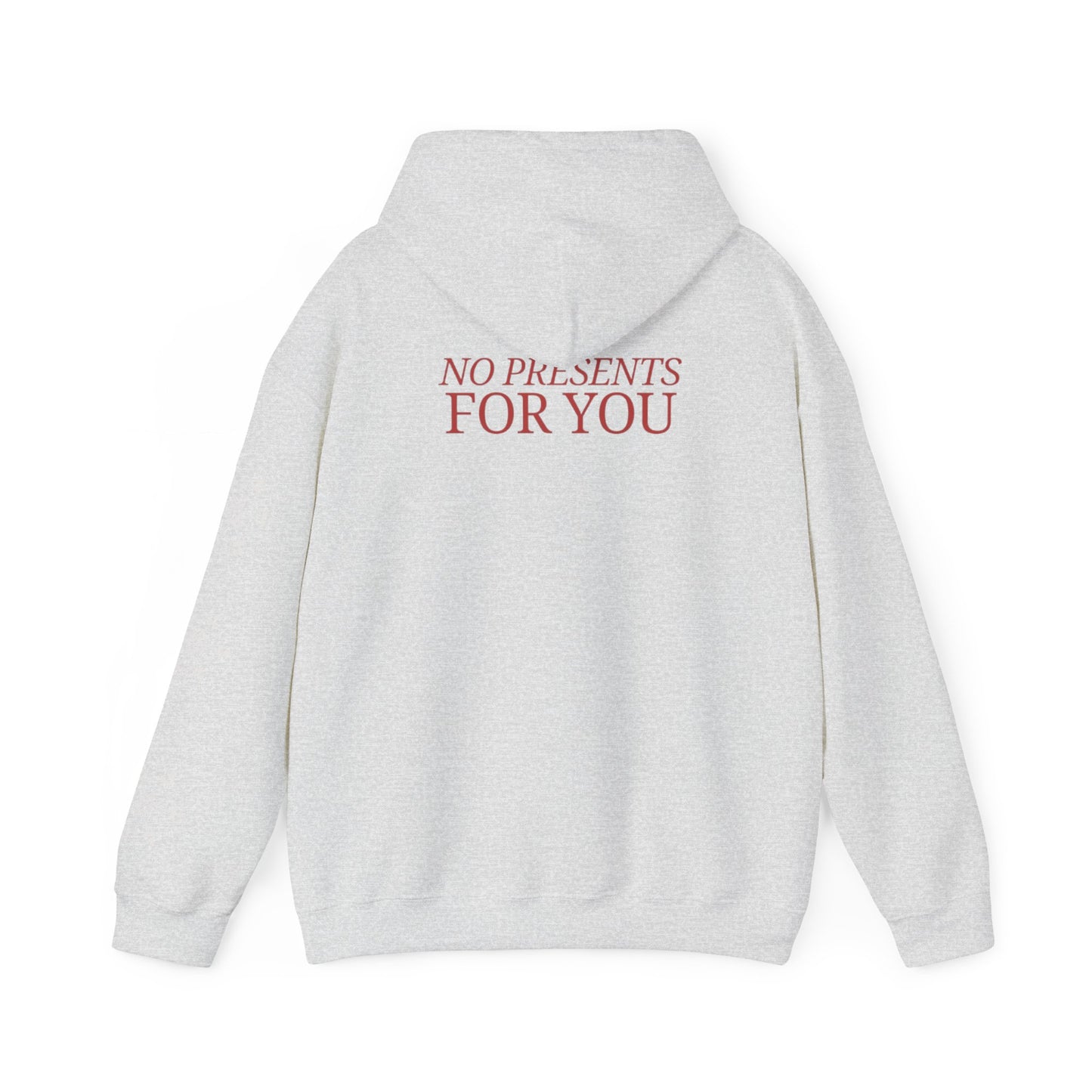 I Told Santa... Women's Christmas Hooded Sweatshirt