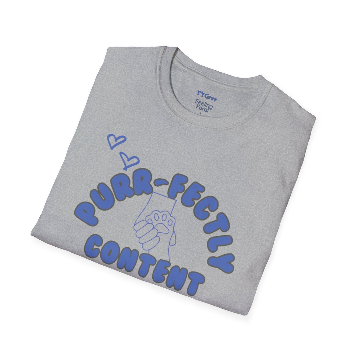Purr-fectly Content Women's T-Shirt