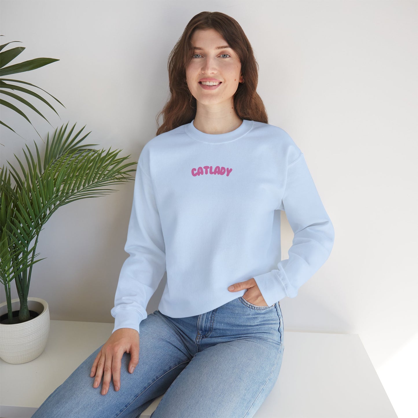 Cat Lady Crewneck Sweatshirt