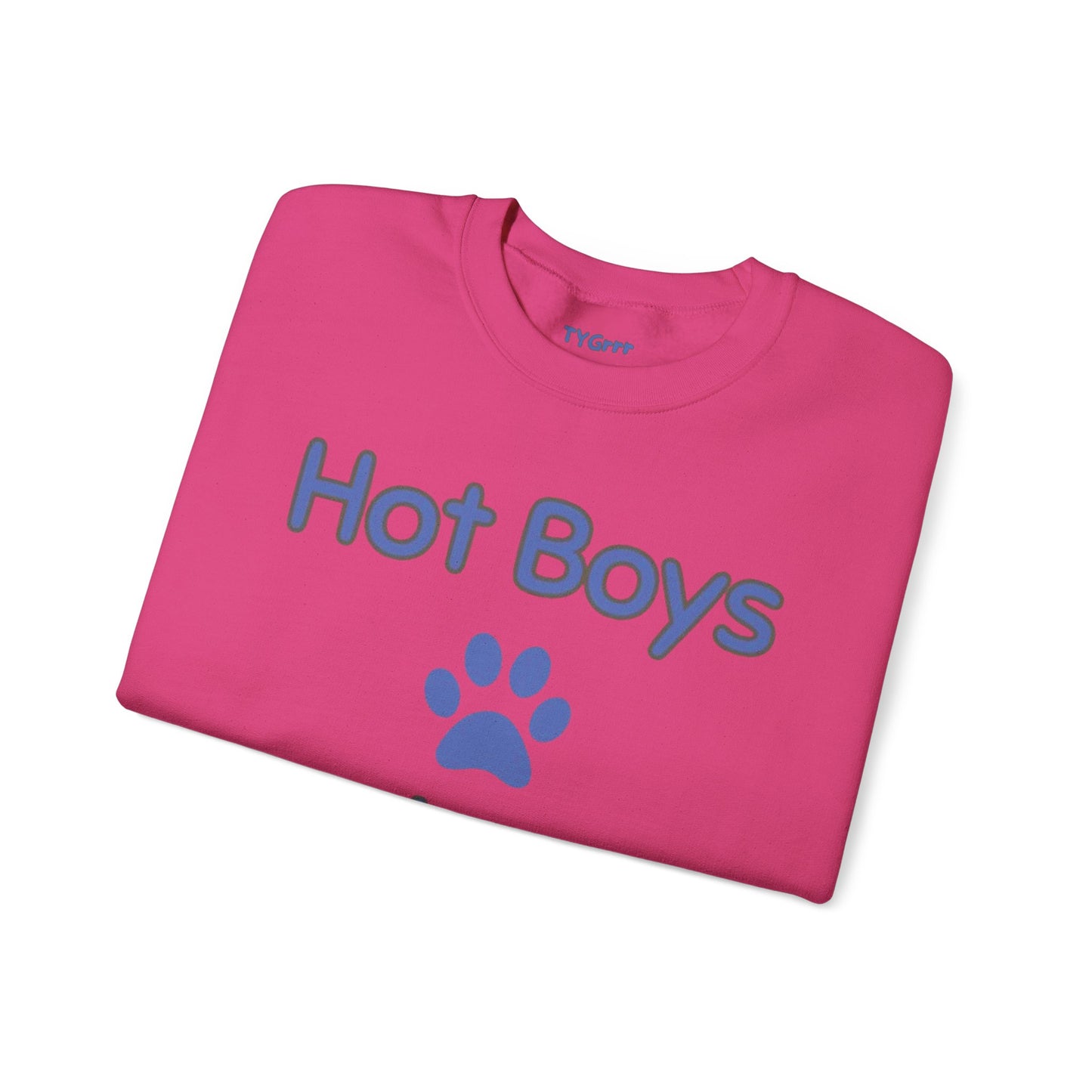 Hot Boys Adopt Crewneck Sweatshirt