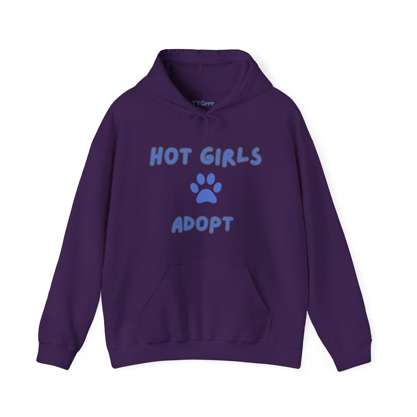 Hot girls Adopt  Women's Hooded Sweatshirt