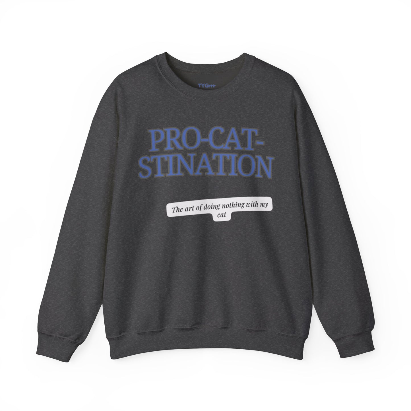 Pro-Cat-Stination Women's Crewneck Sweatshirt