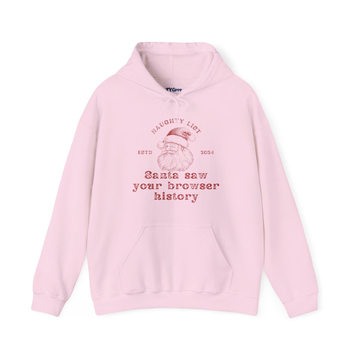 Naughty List Women's Christmas Hooded Sweatshirt