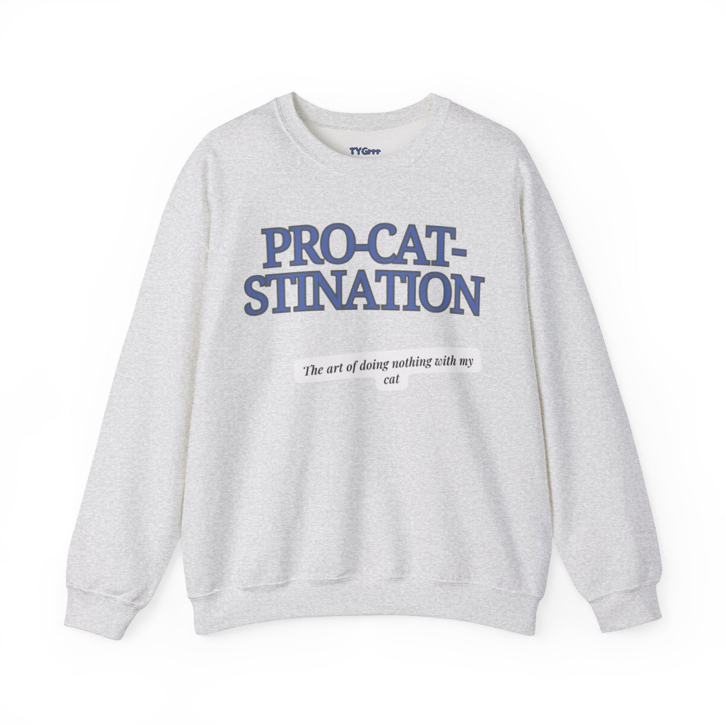 Pro-Cat-Stination Women's Crewneck Sweatshirt