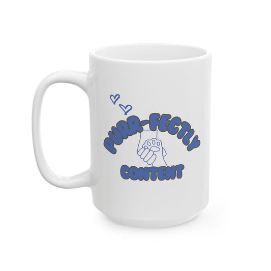 Purr-fectly Content Mug