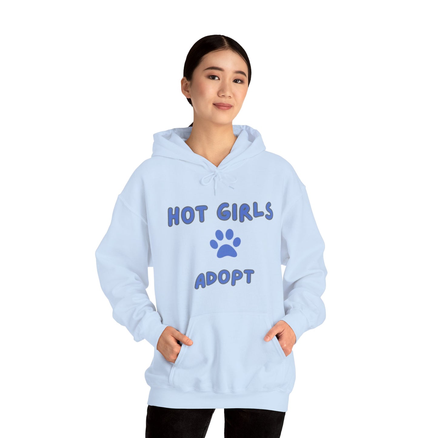 Hot girls Adopt  Women's Hooded Sweatshirt