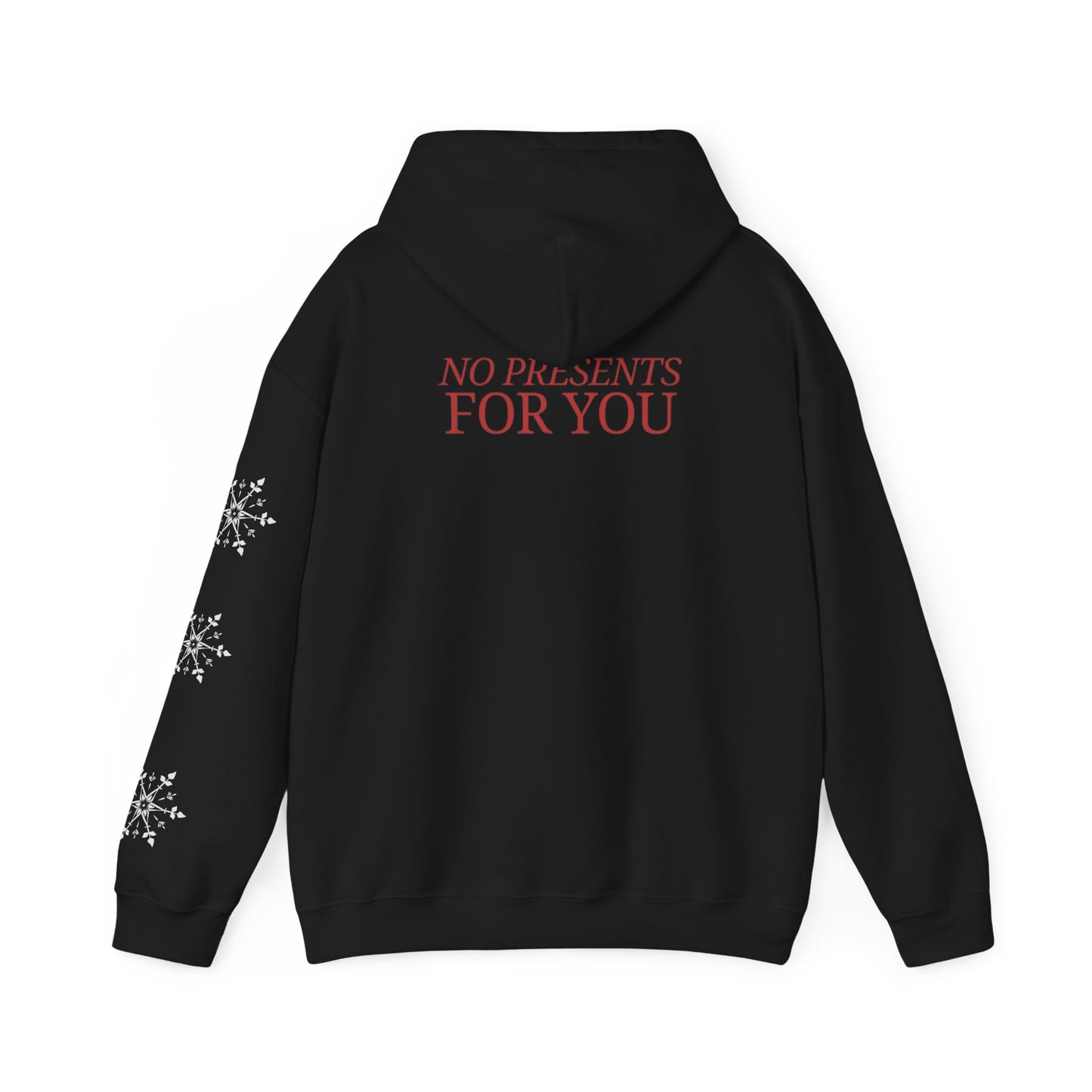 I Told Santa... Women's Christmas Hooded Sweatshirt