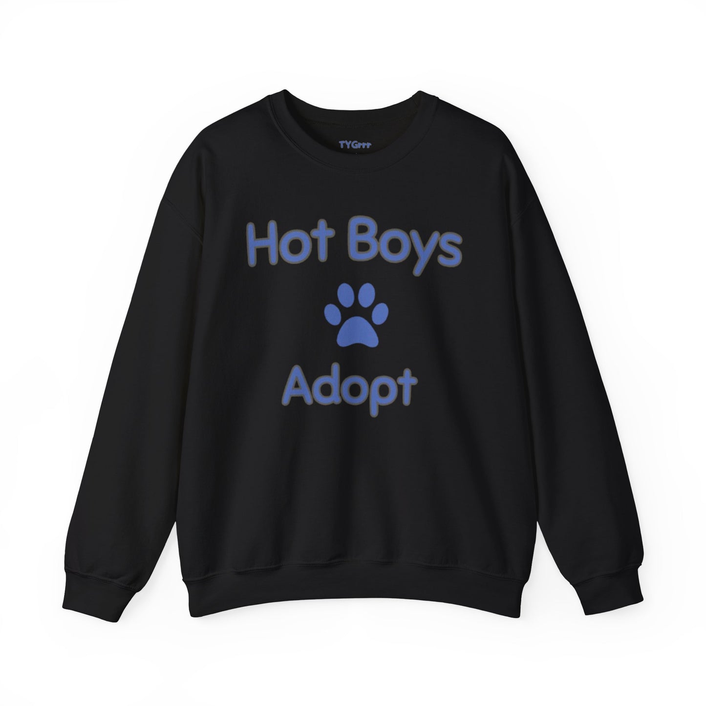 Hot Boys Adopt Crewneck Sweatshirt