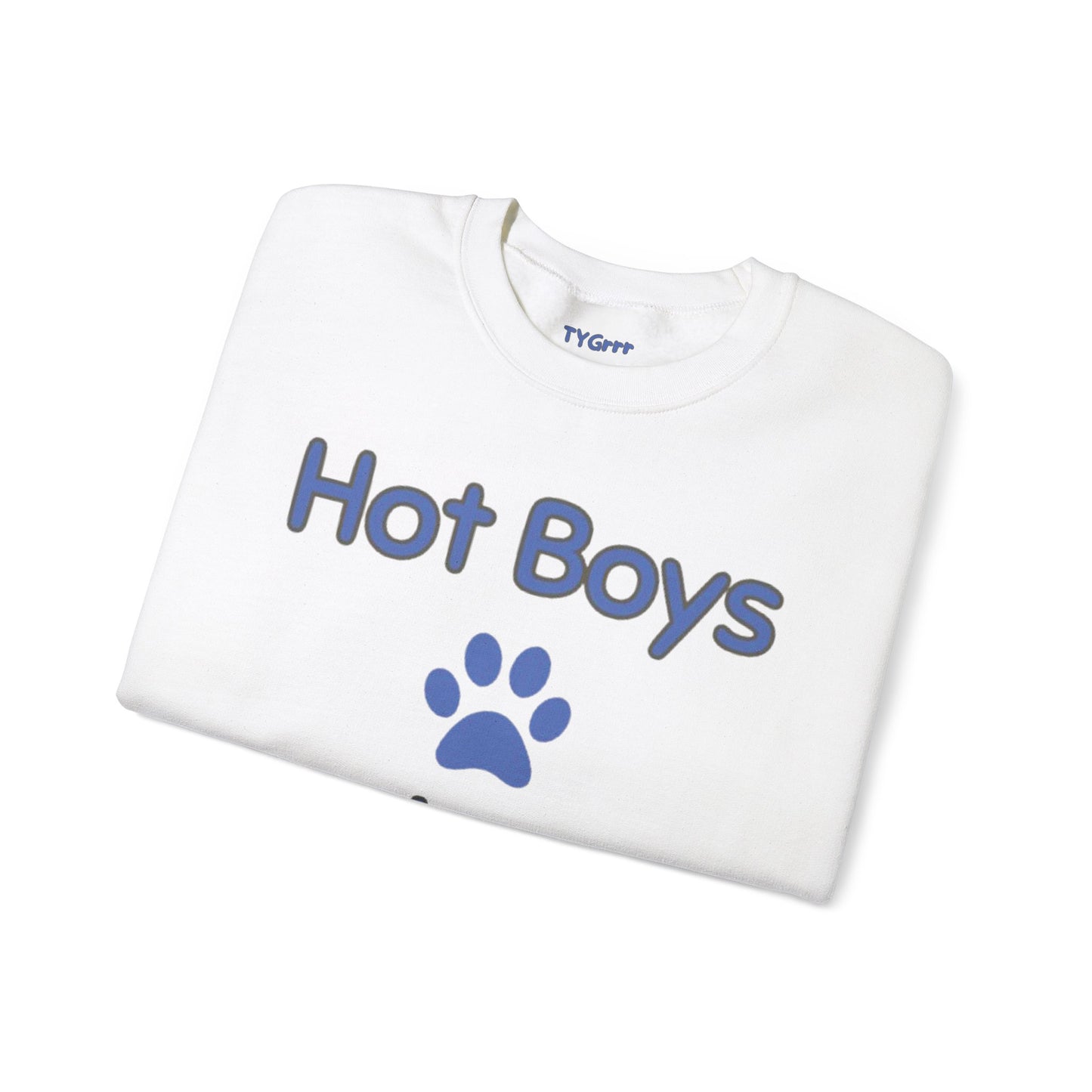 Hot Boys Adopt Crewneck Sweatshirt