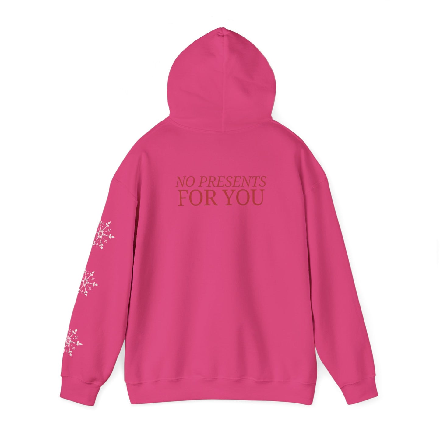 I Told Santa... Women's Christmas Hooded Sweatshirt