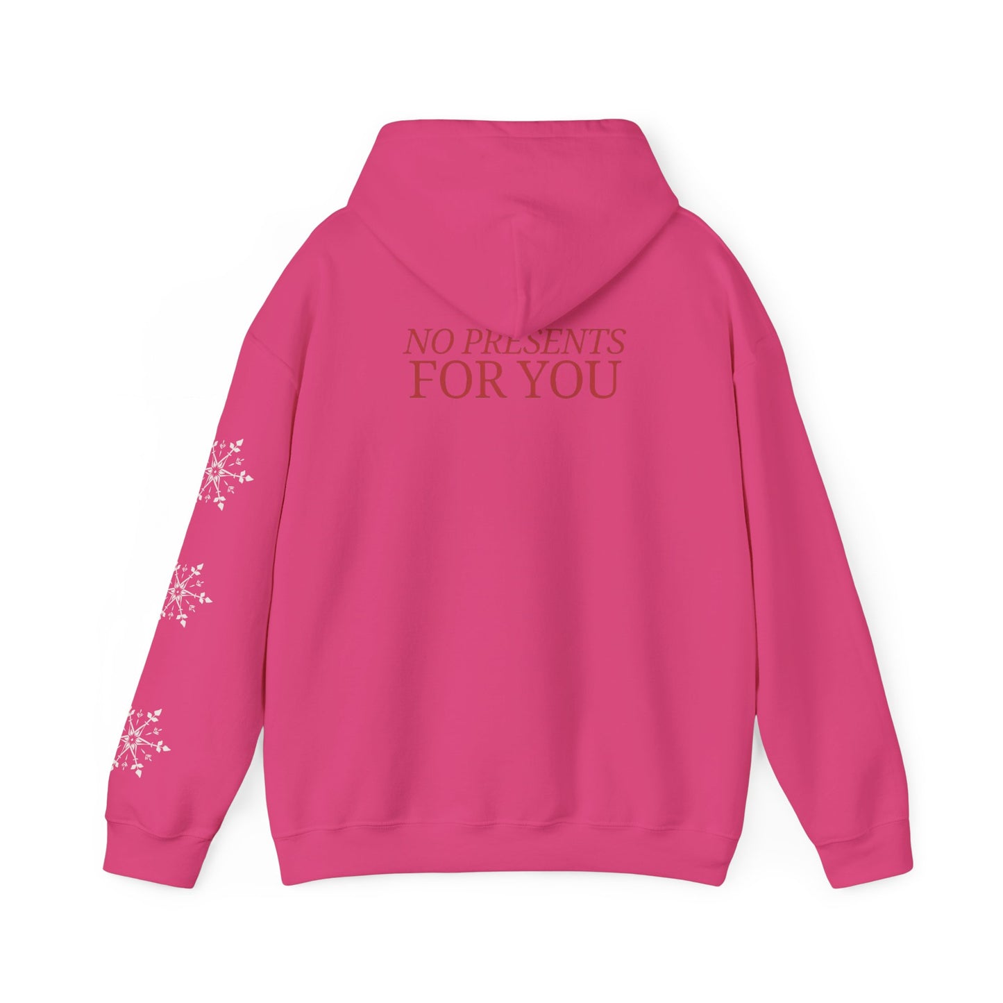 I Told Santa... Women's Christmas Hooded Sweatshirt