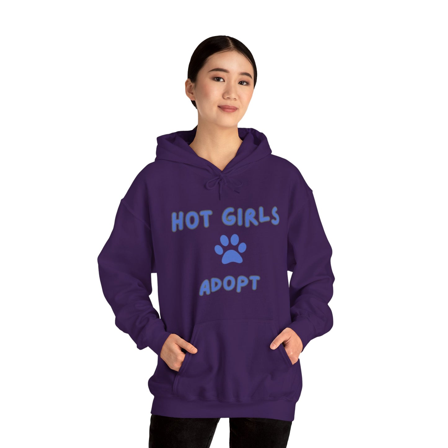 Hot girls Adopt  Women's Hooded Sweatshirt