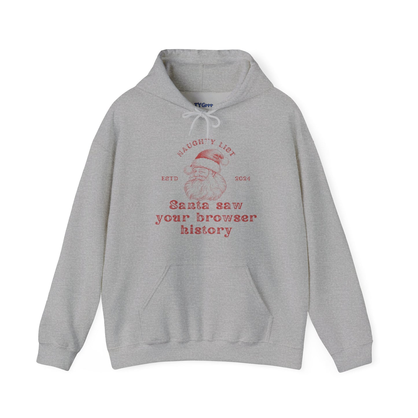 Naughty List Women's Christmas Hooded Sweatshirt