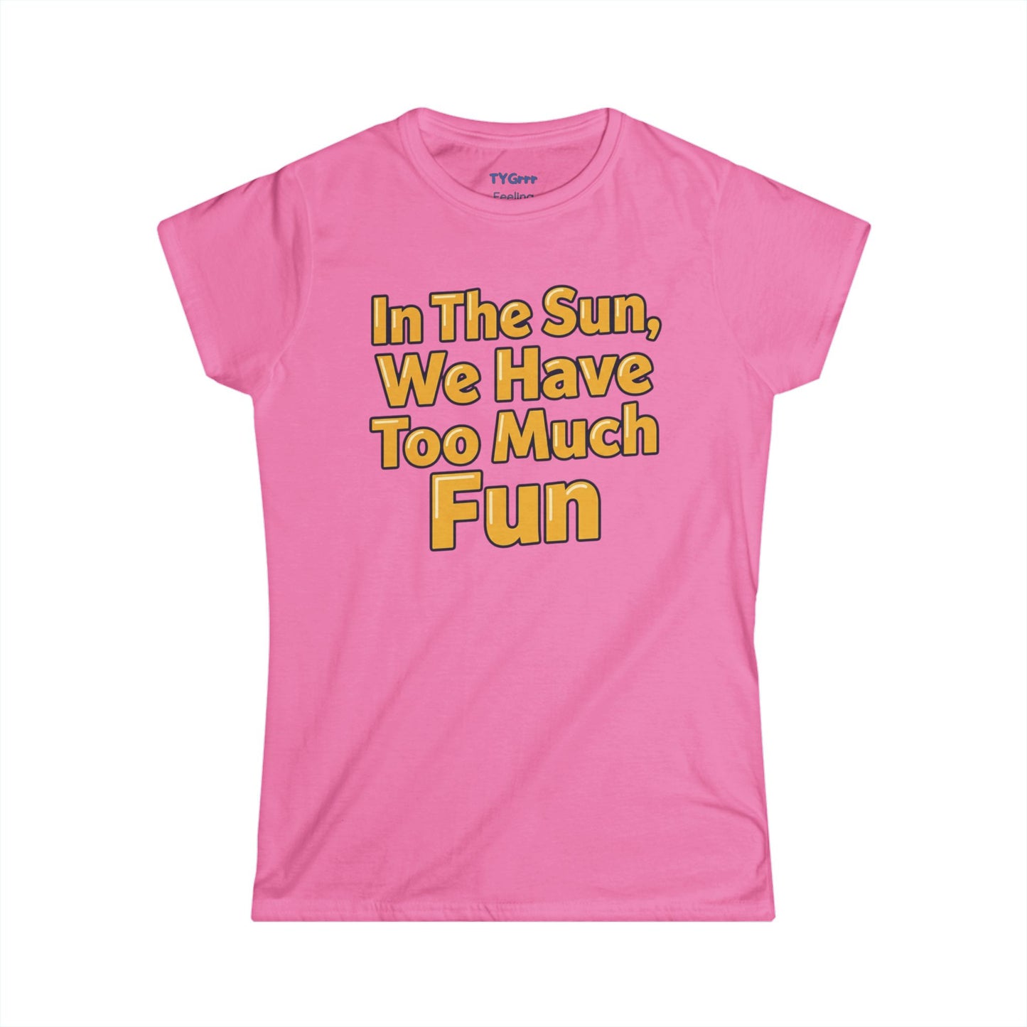 Aidan Selene "In The Sun We Have Too Much Fun" Summer Tee