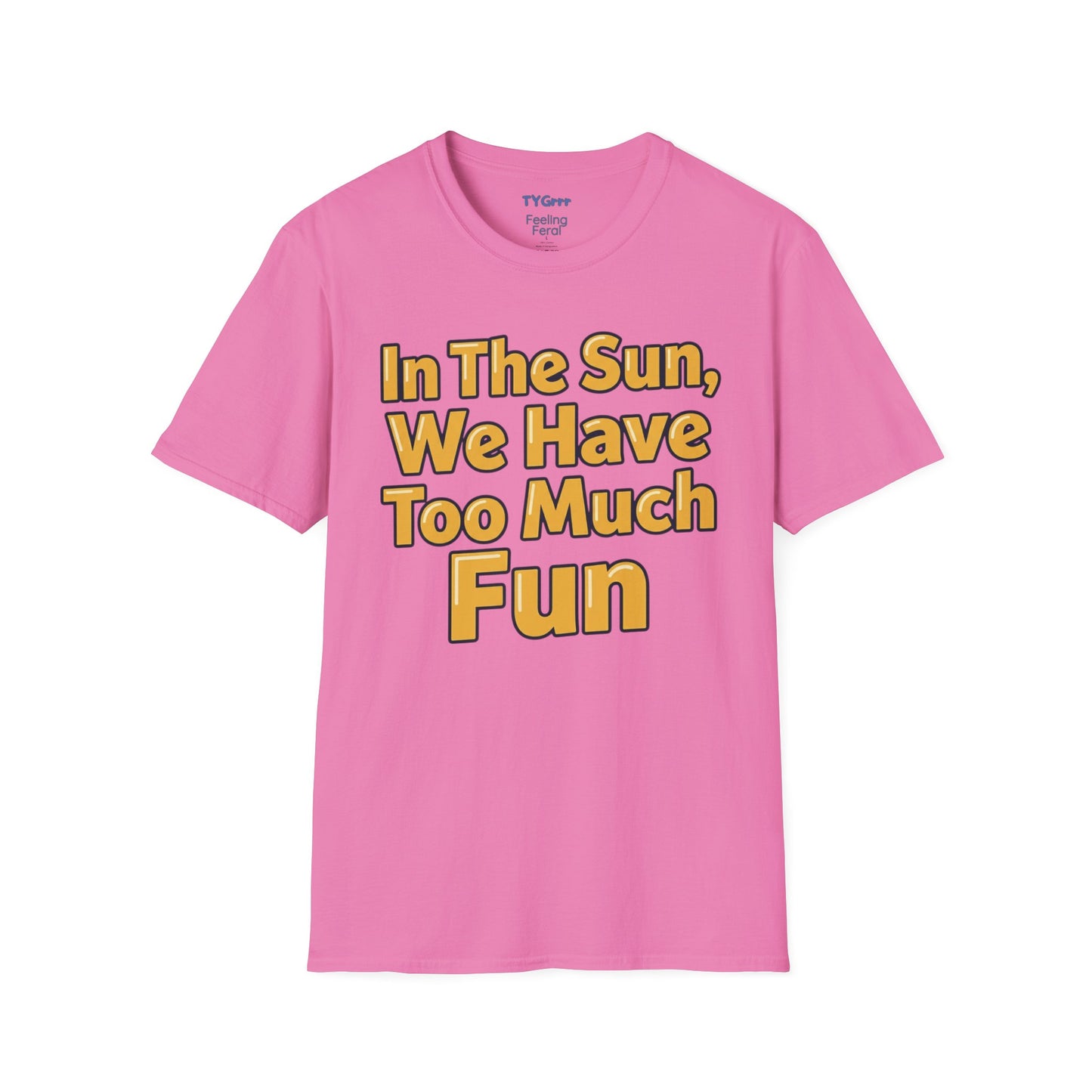 Aidan Selene "In The Sun, We Have Too Much Fun" Tee