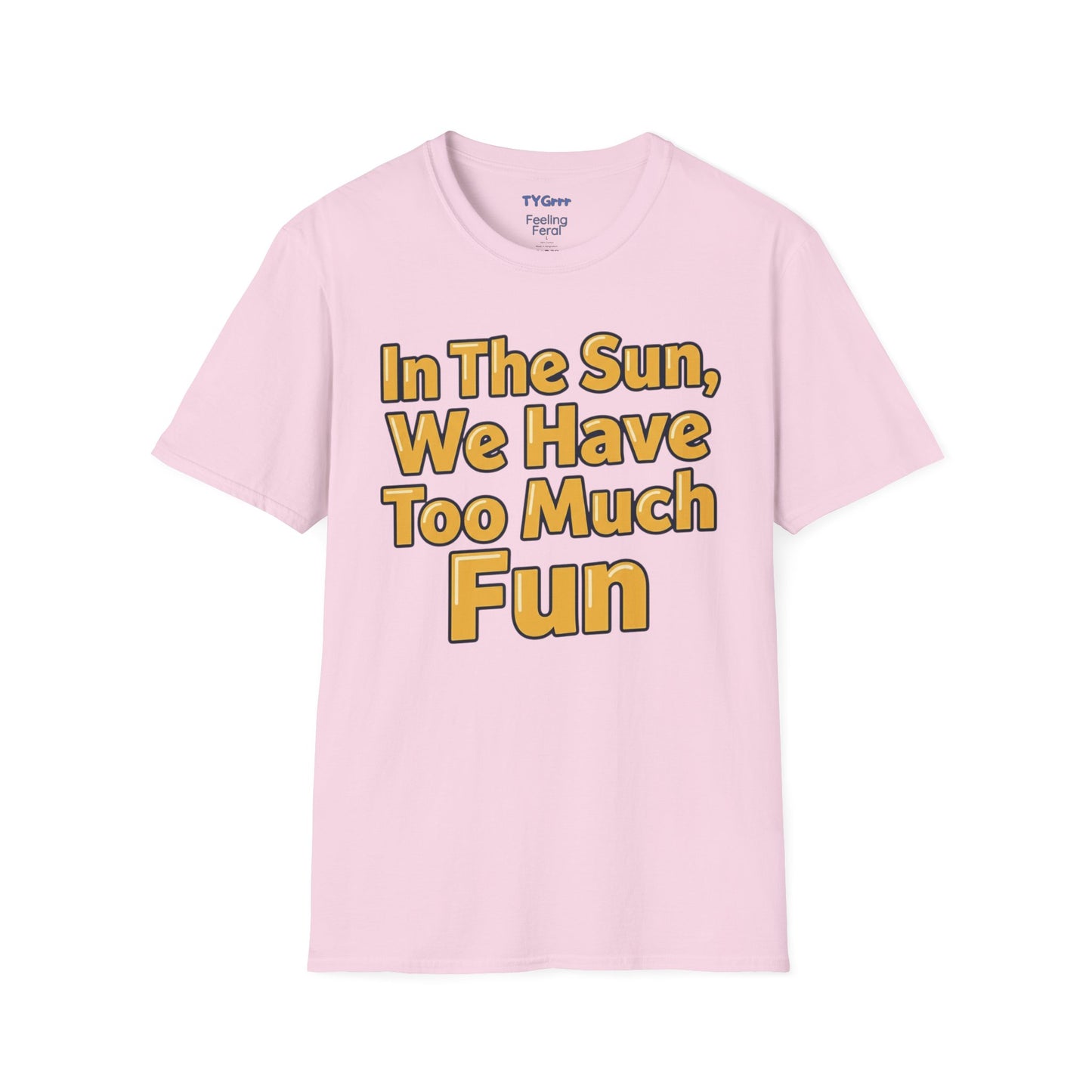 Aidan Selene "In The Sun, We Have Too Much Fun" Tee