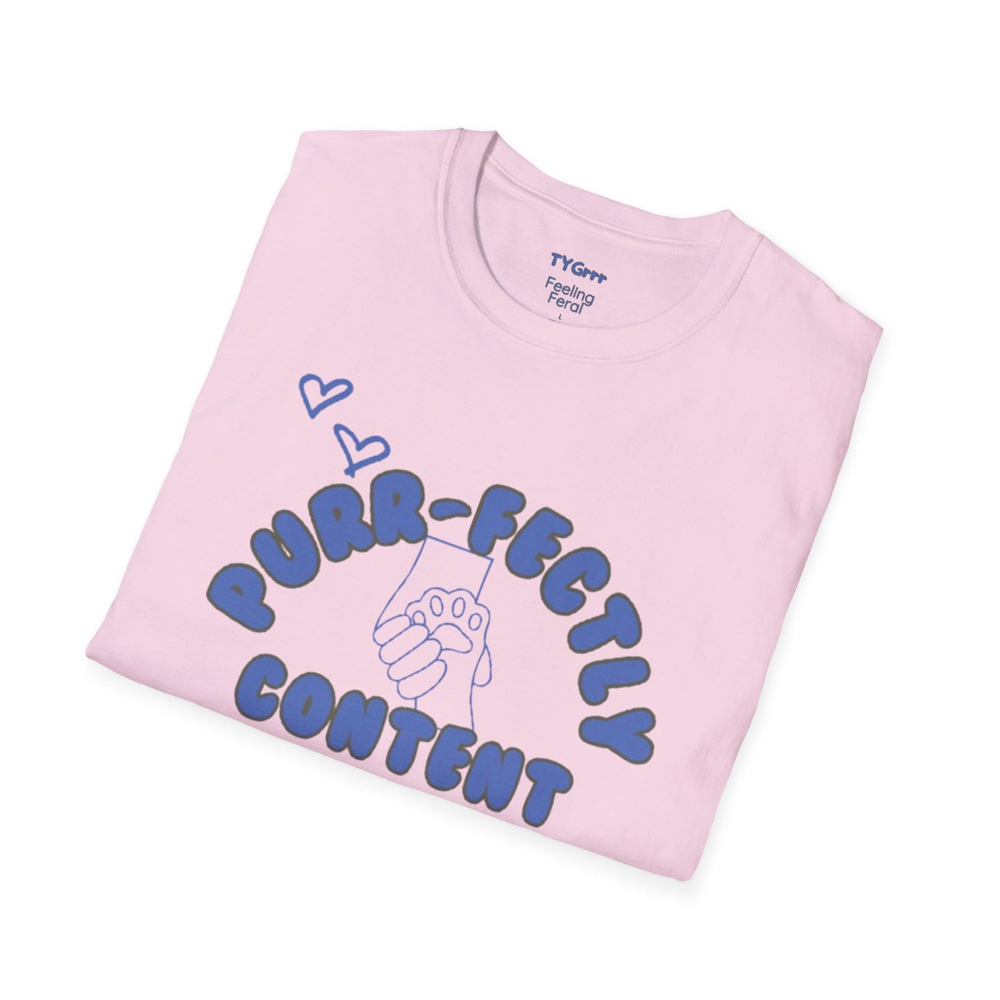 Purr-fectly Content Women's T-Shirt