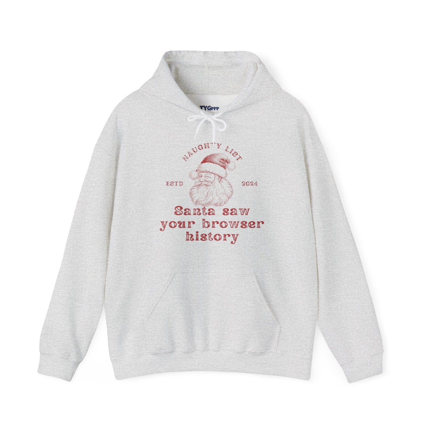 Naughty List Women's Christmas Hooded Sweatshirt