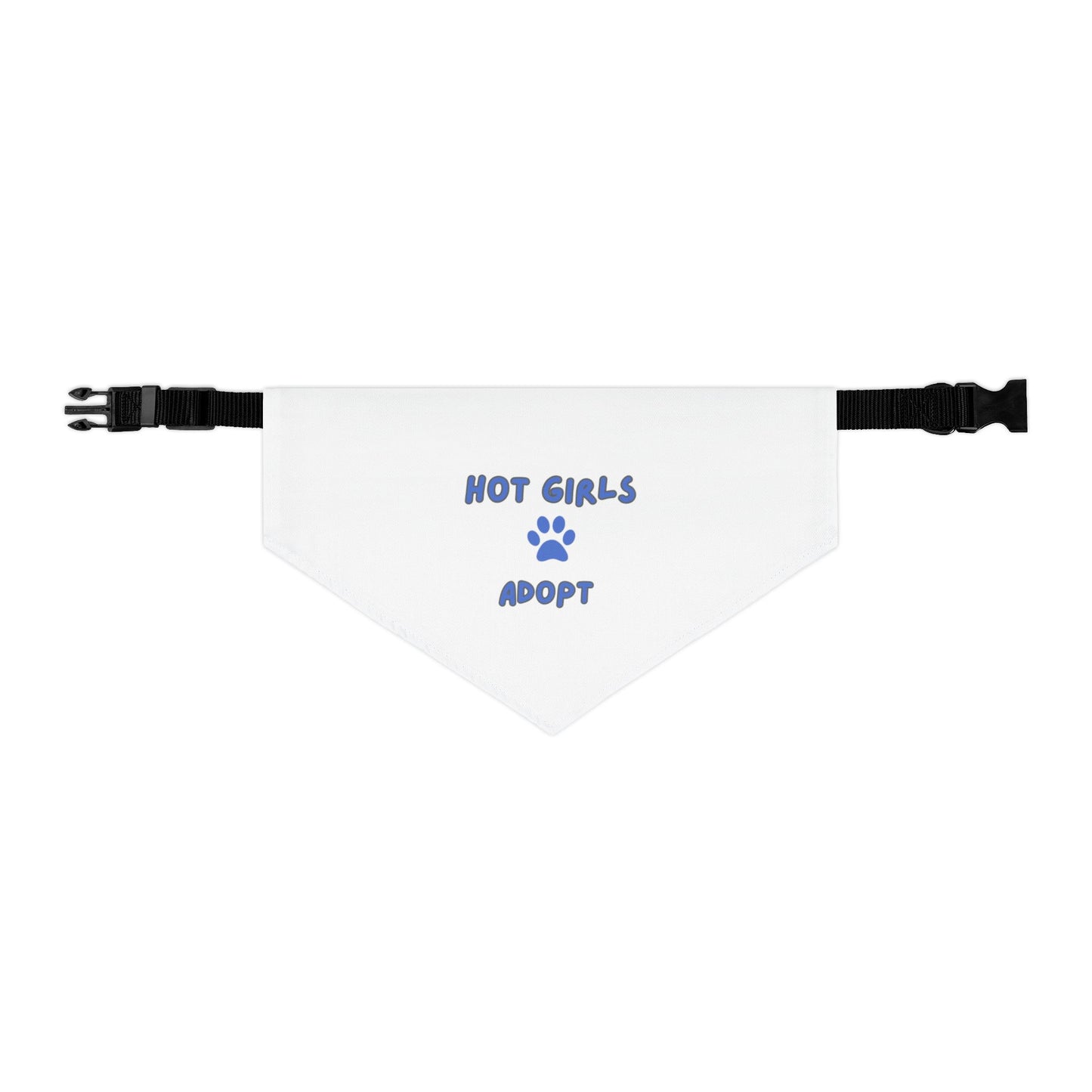 Hot Girls Adopt Pet Bandana Collar