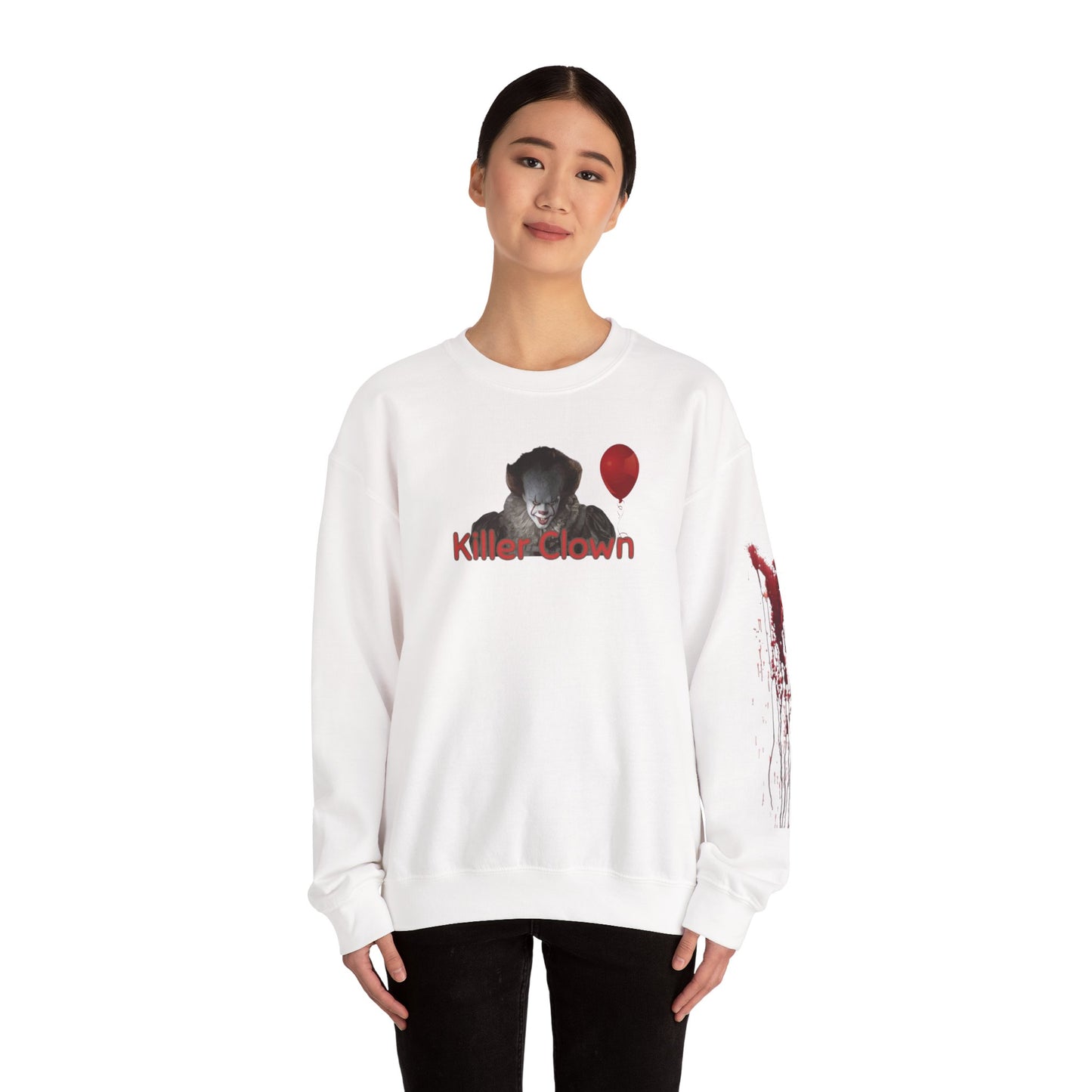 it Clown Halloween Crewneck