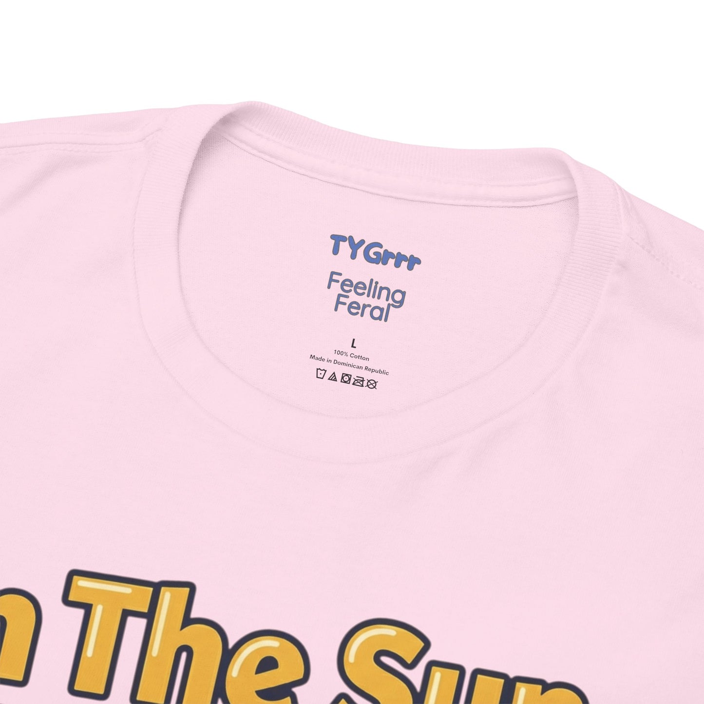 Aidan Selene "In The Sun, We Have Too Much Fun " Summer Graphic T-Shirt (size only in XL)
