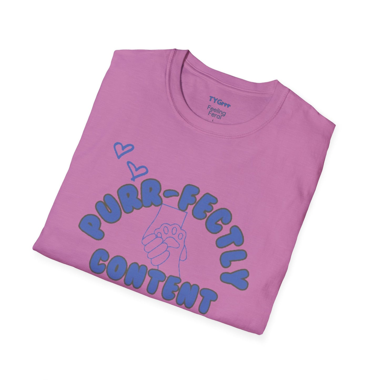 Purr-fectly Content Women's T-Shirt