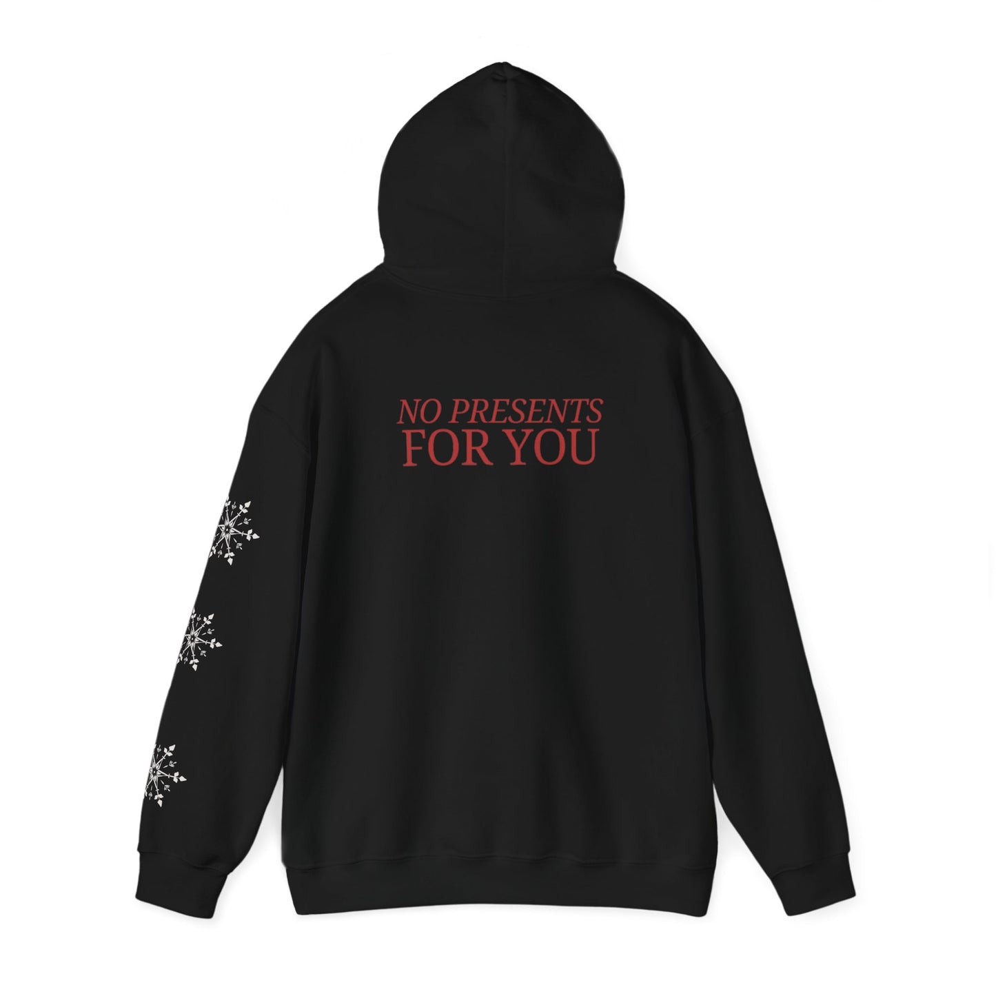 I Told Santa... Women's Christmas Hooded Sweatshirt