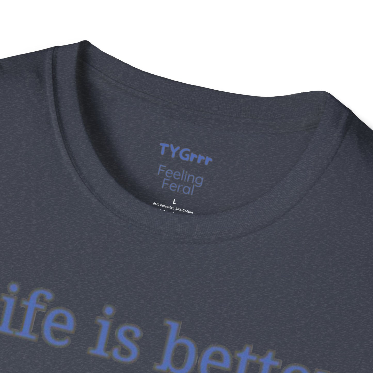 Life is better with Paws Women's T-Shirt
