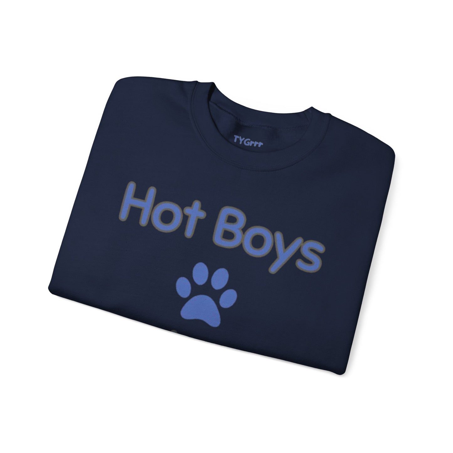 Hot Boys Adopt Crewneck Sweatshirt
